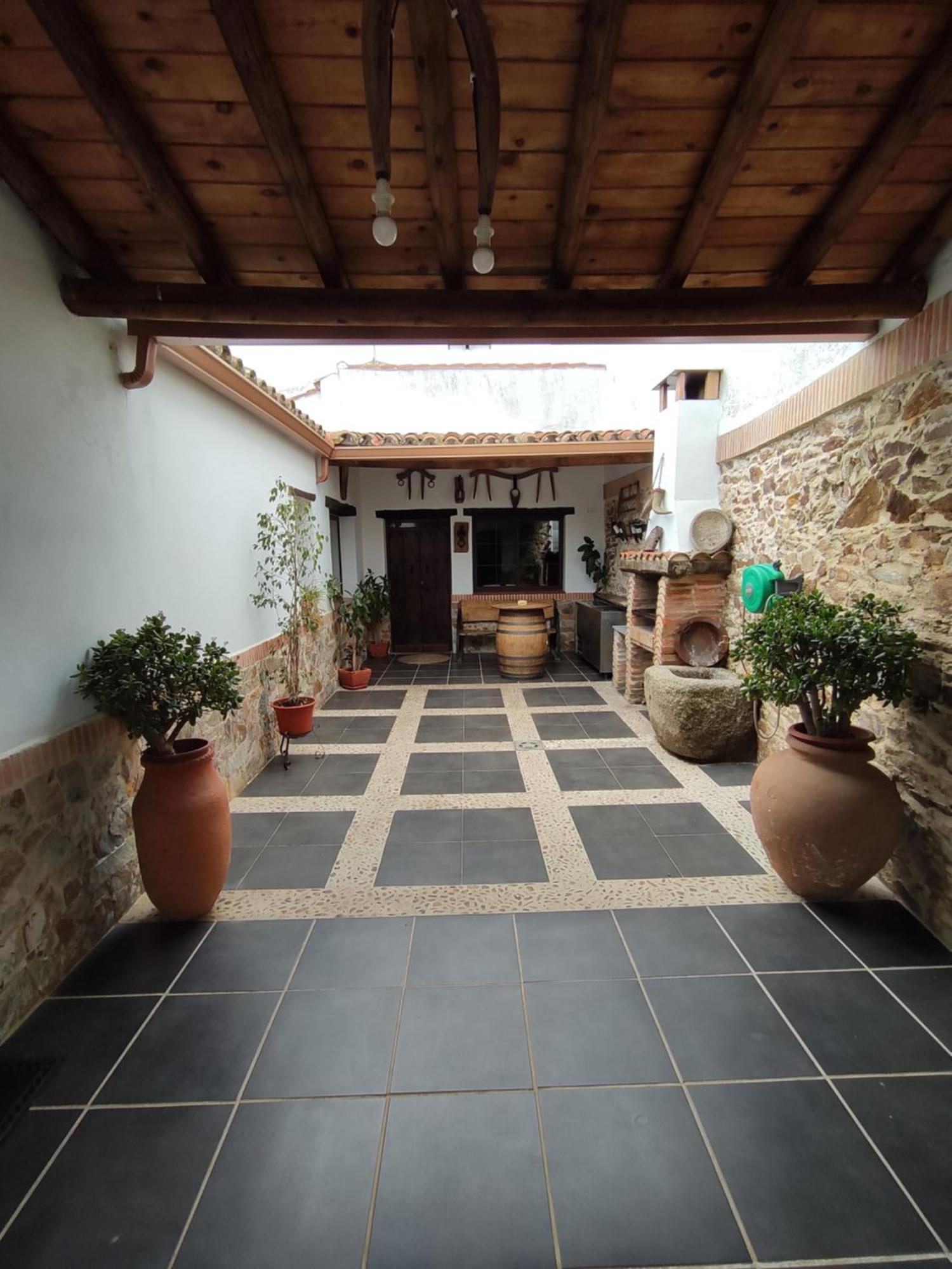 Casa Rural La Carriona Segura de León 外观 照片